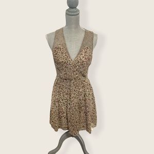 Armani Exchange Sleeveless Cheetah Print Dress 4